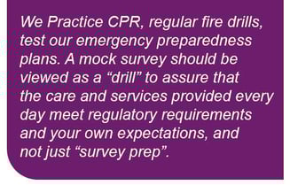 Ready or Not … Mock Surveys Help Prepare for PC Inspections